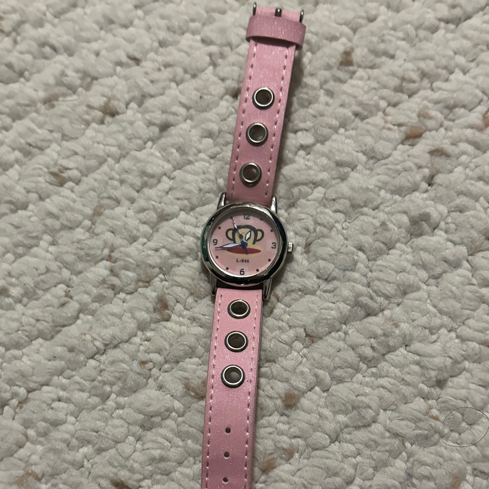Pink paul frank kids women’s watch